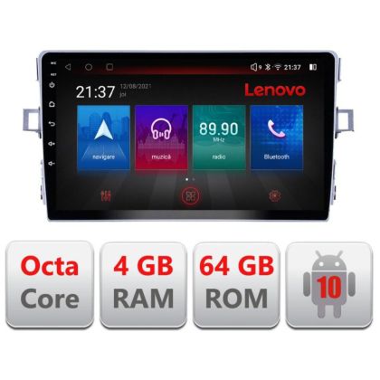 Navigatie Toyota Verso 2011-2016 E-133 Octa Core cu Android Radio Bluetooth Internet GPS WIFI DSP 4+64GB 4G RESIGILAT