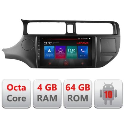 Navigatie Kia Rio 2012- E-204 Octa Core cu Android Radio Bluetooth Internet GPS WIFI DSP 4+64GB 4G v1 RESIGILAT