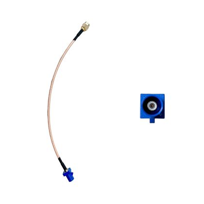 Adaptor antena Fakra la mufa SMA pentru adaptare antena gps originala la sistem aftermarket