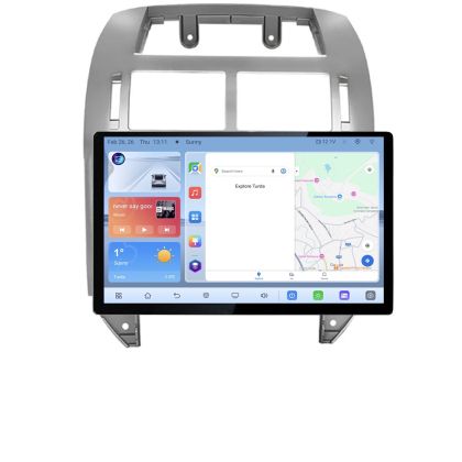 Navigatie dedicata Edonav VW Polo 2004-2011, Ecran 1K QLED 13",Octacore,4Gb RAM,64Gb Hdd,4G,360,DSP,Carplay,Bluetooth