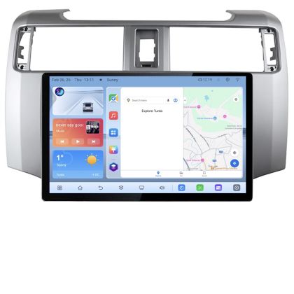 Navigatie dedicata Edonav Toyota 4runner 2009-2019, Ecran 1K QLED 13",Octacore,4Gb RAM,64Gb Hdd,4G,360,DSP,Carplay,Bluetooth