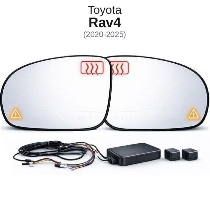 Senzor unghi mort Toyota Rav4 2020-2025 — oglindă dedicată