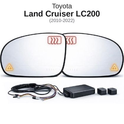 Senzor unghi mort Toyota Land Cruiser LC200 2010-2022 — oglindă dedicată