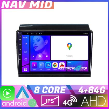 Navigatie Fiat Ducato Citroen Jumper Peugeot Expert 2006 2018 variante radio cd sau Navigatie de fabrica EDOTEC-LITE Android