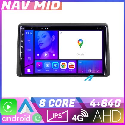 Navigatie Dacia Duster dupa 2019 KIT 199 EDOTEC-LITE Android Ecran 720P Octa Core 4+32 Carplay