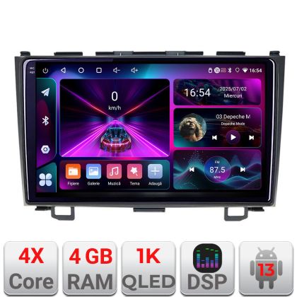 Navigatie Honda CR-V A-009  4+64 InCell Display 1K Android Waze USB Navigatie Internet Youtube Radio