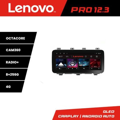 Navigatie Toyota Auris 2013-2017 K-auris15 Lenovo PRO 8+256 12.3 inch qled android 4G DSP gps internet