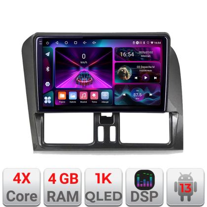 Navigatie dedicata Volvo XC60 2014-2018 cu sistem Sensus Connect A-272-14 2+16 GB Android Waze USB Navigatie  Internet Youtube