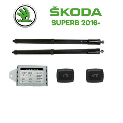 Haion electric Skoda Superb III 2016–2023 – sistem automat de ridicare și închidere portbagaj