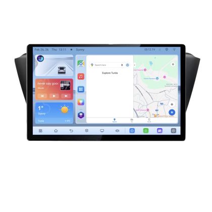 Navigatie dedicata Skoda Fabia 2015- N-541 Edonav ecran 13" 1K 4+64 Android Waze USB Navigatie 4G 360 Toslink Youtube Radio KI