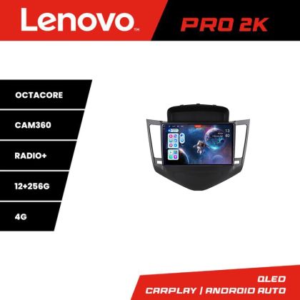 Navigatie Chevrolet Cruze Lenovo Kit-045 8 core QLED 2K 12+256 360 Android Waze USB Navigatie Internet Youtube Radio