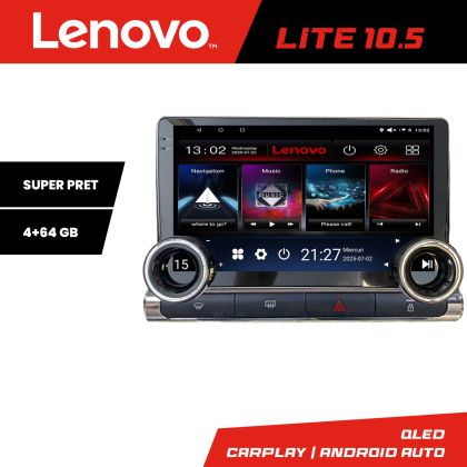 Navigatie Citroen C3 2017-2024 ecran color de fabrica Lenovo 8 core 4+64 10.5 inch Incell 1K android Wifi 5Ghz gps internet