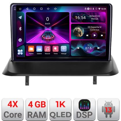 Navigatie Peugeot 3008 5008 dedicata Android radio gps internet 4+64 InCell Display 1K kit-3008+EDT-E209-RK