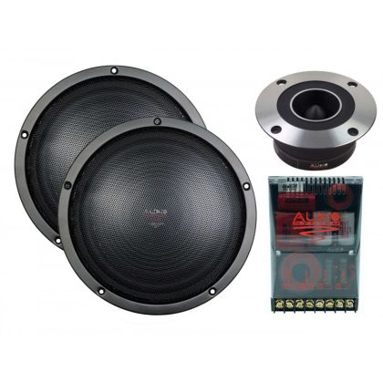 Difuzoare componente Audio System X 200-4 FREE AIR EVO 2, 2 woofere + 2 tweetere + filtru, 200 mm, 8", 200 W, 3 ohm