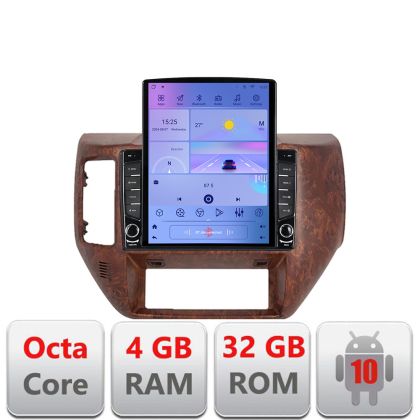 Navigatie Nissan Patrol 2005-2011 Android radio gps internet Octa Core 4+64GB 9.7" tip Tesla LTE Kit-patrol+EDT-E709