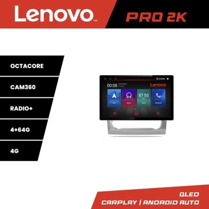 Navigatie Ford Focus clima automata K-140-automatic Lenovo PRO 4+64 13 inch 2K android 4G DSP gps internet