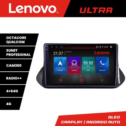 Navigatie Nissan X-trail 2021- Qled 1K Octa Core 4+64 LTE 4G DSP Wifi 5Ghz HDMI android auto carplay radio gps internet kit-x-trail-2021+ULTRA-10-4+64