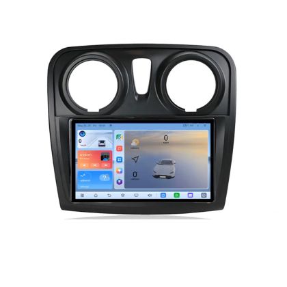 Navigatie Dacia Sandero Logan 2012-2020 C-sandero Android 8 Core 2.2 Ghz 8+128 Qled 1K ADAS 4G LTE GPS 360 kit-sandero+EDT-E409V3