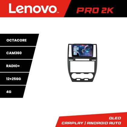 Navigatie LandRover Freelander 2 2006-2012 Lenovo Kit-freelander2 8 core QLED 2K 12+256 360 Android Waze USB Navigatie Internet Youtube Radio