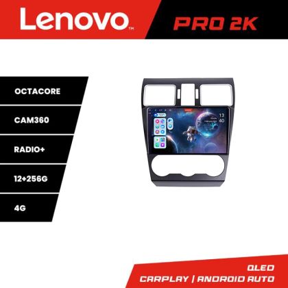 Navigatie Subaru Forester XV Lenovo Qled 2K Octa Core 12+256 360 DSP ADAS carplay android auto radio internet kit-062-2019+PRO-2K-9-12+256