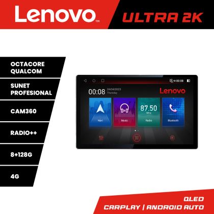 Navigatie Honda HR-V 2022- Qled 2K Octa Core 8+128 LTE 4G DSP Wifi 5Ghz HDMI android auto carplay radio gps internet kit-hr-v2022+ULTRA-2K-13-8+128+kit-10-9