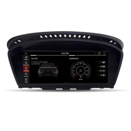 Navigatie BMW Seria 3/5 cu CIC E60-CIC-QUALCOMM cu Android 10 4G 4+32GB Internet GPS