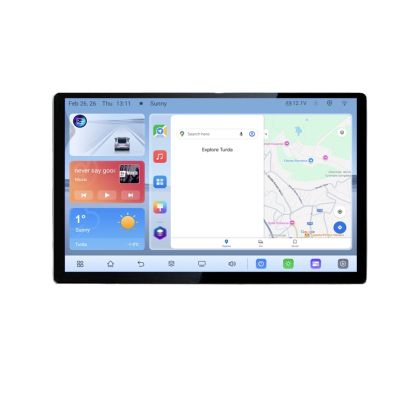 Navigatie dedicata Hummer H2  2008-2009 Edonav ecran 13" 1K 4+64 Android Waze USB Navigatie 4G 360 Toslink Youtube Radio KIT-H2 V3