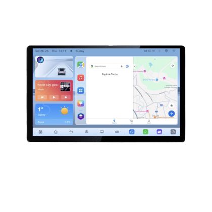 Navigatie dedicata Toyota Estima  2006-2013 Edonav ecran 13" 1K 4+64 Android Waze USB Navigatie 4G 360 Toslink Youtube Radio K