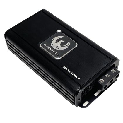 Amplificatoare Phoenix Gold  ZXM500.4 micro, 4 canale 4x80W RMS / 2x250W RMS la 4Ohm, clasa D