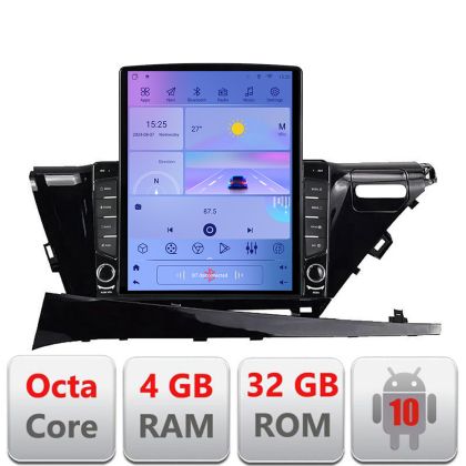NavigatieToyota Camry 2017-2021 KIT-camry-2018 ecran tip TESLA 9.7" 8 core 4+32 4G DSP Android Radio Bluetooth Internet GPS WIFI