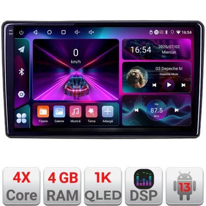 Navigatie Alfa Romeo 159 2005-2011 dedicata Android radio gps internet 4+64 Incell display Qled Rockchip Kit-+EDT-E209-RK