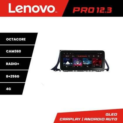 Navigatie Hyundai Sonata Nou K-417 Lenovo PRO 8+256 12.3 inch qled android 4G DSP gps internet  Cor