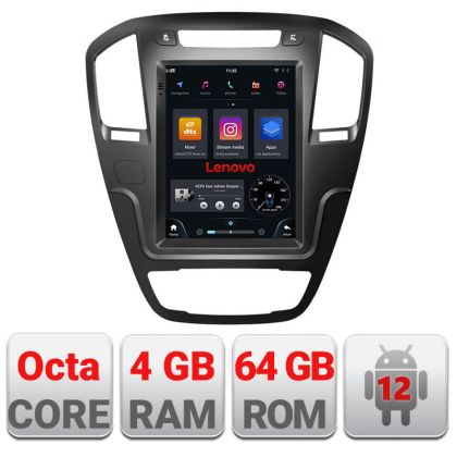 Navigatie Opel Insignia 2014-2017 tip tesla radio gps internet Qualcomm 8X 8+128 360 4G carplay android auto  kit-tesla-338+
