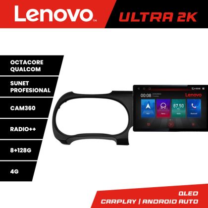 Navigatie Hyundai I10 2020 N-I10 ecran 13" 2K 8+128 Android Waze USB Navigatie 4G 360 Toslink Youtube Radio KIT