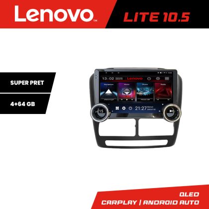 Navigatie Fiat Doblo 2010-2017 si Opel Combo 2010-2017  Lenovo  8 core 4+64 10.5 inch Incell 1K android Wifi 5Ghz gps internet  Kit-DOBLO10