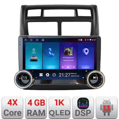 Navigatie Kia Sportage 2007-2013 Kit-023 Edotec  4+64 10.5 inch Incell 1K android Wifi 5Ghz gps internet