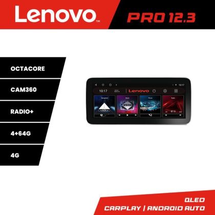 Navigatie VW Touareg 2002-2010 Lenovo PRO 4+64 12.3 inch qled android 4G DSP gps internet  kit-touareg-old