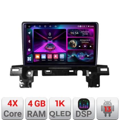 Navigatie Mazda CX5 2018-2020 A-cx5  4+64 InCell Display 1K Android Waze USB Navigatie Internet Youtube Radio