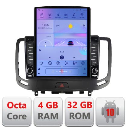 Navigatie Infiniti G35 G37 2006-2013 Android radio gps internet  Octa Core 4+64 LTE KIT-G25+EDT-E709