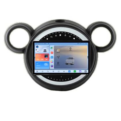 Navigatie Mini 2011-2015 sistem CIC Android 8 Core 2.2 Ghz 8+128 Qled 1K ADAS 4G LTE GPS 360 KIT-mini-02+EDT-E409V3
