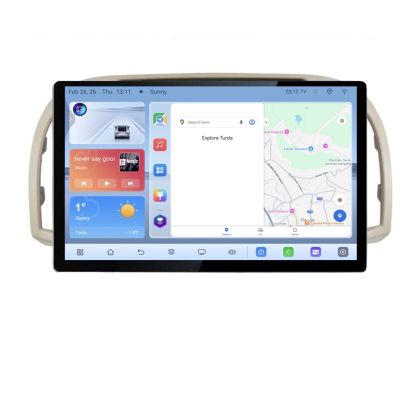 Navigatie dedicata Edonav Nissan Micra 2002-2010, Ecran 1K QLED 13",Octacore,4Gb RAM,64Gb Hdd,4G,360,DSP,Carplay,Bluetooth