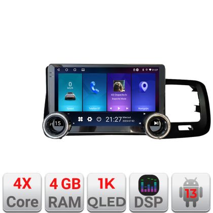 Navigatie Volvo S60 2014-2018 cu sistem Sensus Connect Kit-s60-14 Edotec  4+64 10.5 inch Incell 1K android Wifi 5Ghz gps internet