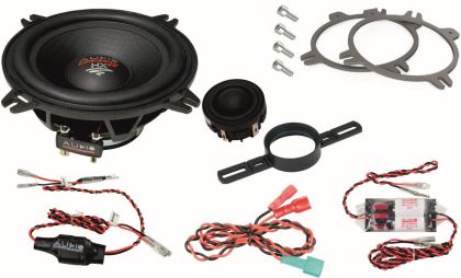 Set 2 difuzoare dedicate, Audio System, XFIT 100 BMW UNI DUST EVO 2, 120 W RMS, 3 Ω, TOP dedicate pentru BMW