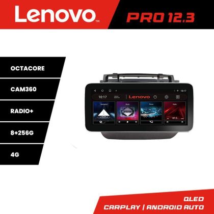 Navigatie VW Touareg 2011-2018 Lenovo PRO 8+256 12.3 inch qled android 4G DSP gps internet  Kit-1142-type-a