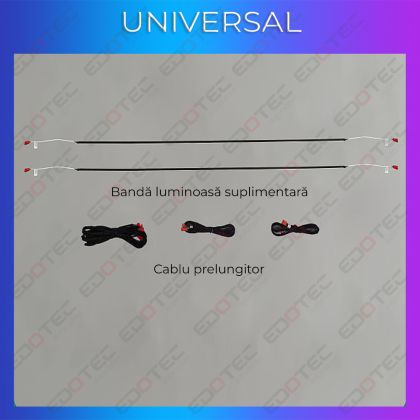 Lumini Ambientale NIGHTVIBE Universal set complet control telefon sau sistem original