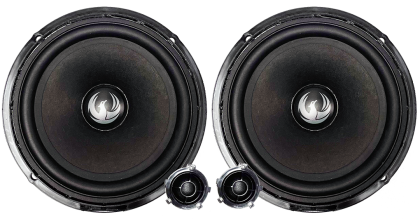 Set 2 Difuzoare componente, pe 2 căi VW, 6” (160 mm) cu filtre si cabluri plug & play 60 W RMS/120 W MAX, 4Ohm, Phoenix Gold, ZDSW6CS