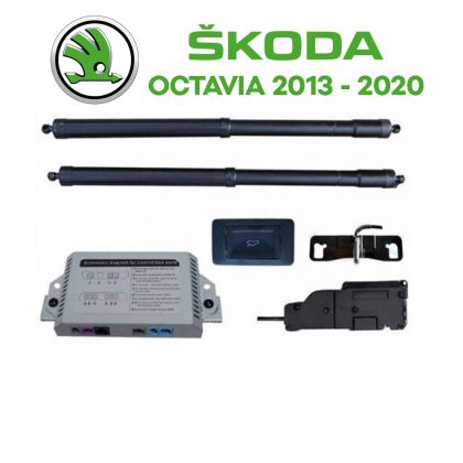 Haion electric Skoda Octavia III 2013–2020 – sistem automat de ridicare și închidere portbagaj