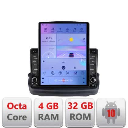 Navigatie Hyundai Genesis KIT-GENESYS ecran tip TESLA 9.7" 8 core 4+32 4G DSP Android Radio Bluetooth Internet GPS WIFI