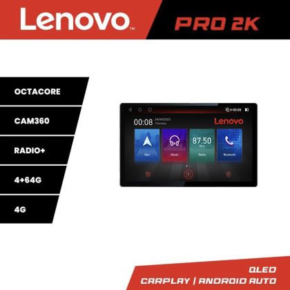 Navigatie Honda Civic Sedan K-132 Lenovo PRO 4+64 13 inch 2K android 4G DSP gps internet  8Core