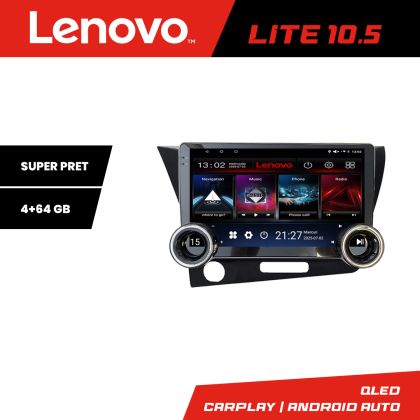 Navigatie Honda CR-Z 2006-2013 Lenovo  8 core 4+64 10.5 inch Incell 1K android Wifi 5Ghz gps internet  Kit-crz